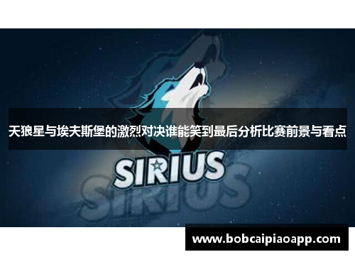 天狼星与埃夫斯堡的激烈对决谁能笑到最后分析比赛前景与看点